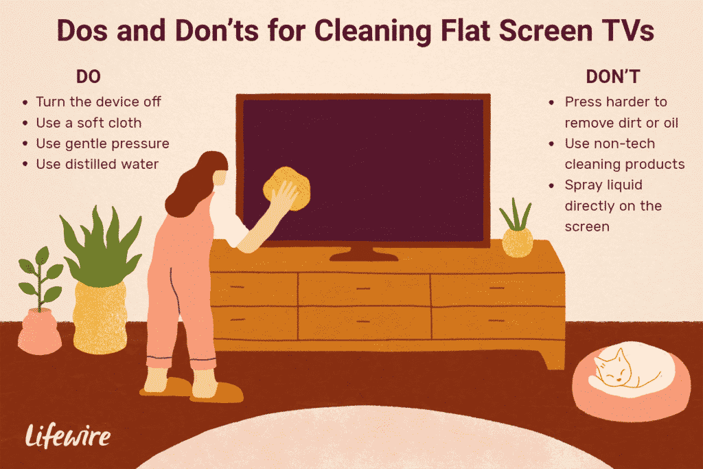 how-to-clean-4k-tv-screen